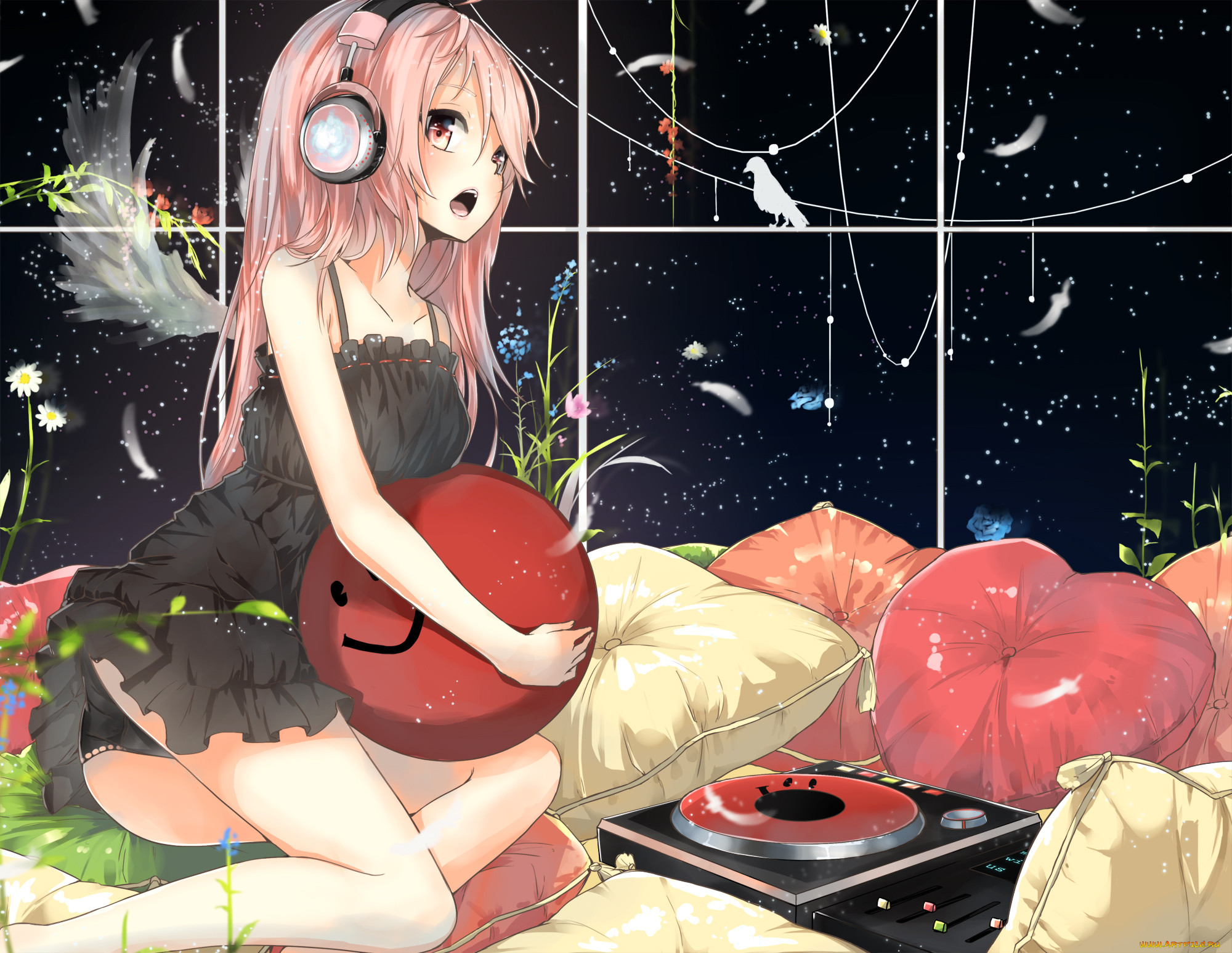 , headphones, instrumental, , , , 